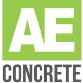 AE Concrete's Logo