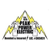 PEAK POWER ELECTRIC's Logo