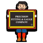 Precision Fitting and Gauge's Logo