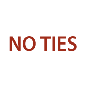 No Ties's Logo