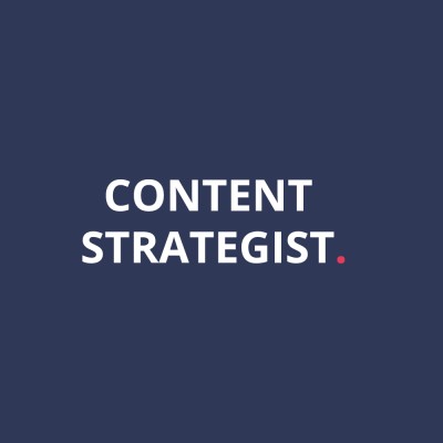 CS - Content Strategist's Logo