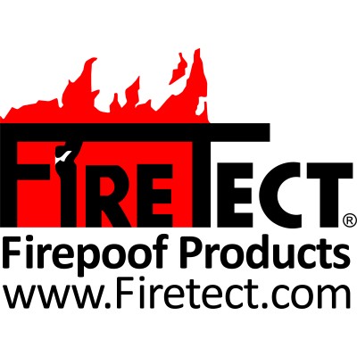 Firetect Inc. Flame Fire Retardant Applicators and Mfg.'s Logo