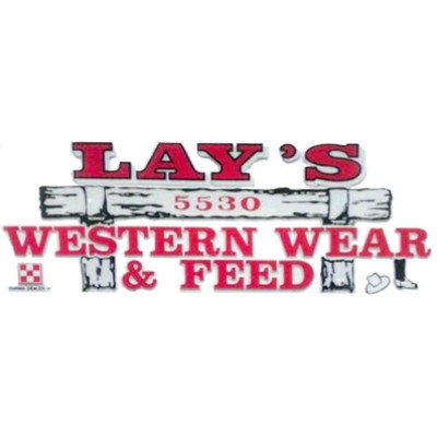 Lay's Western Wear & Feed's Logo