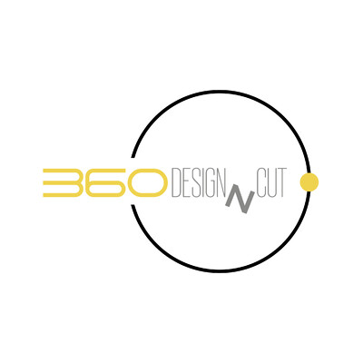 360DesignNcut's Logo