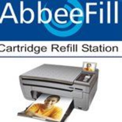 AbbeeFill Cartridge Refill Station's Logo