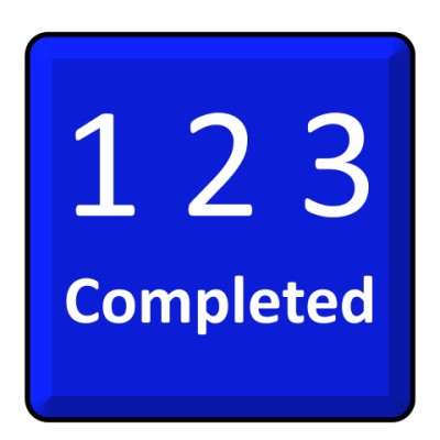 1 2 3 Completed's Logo