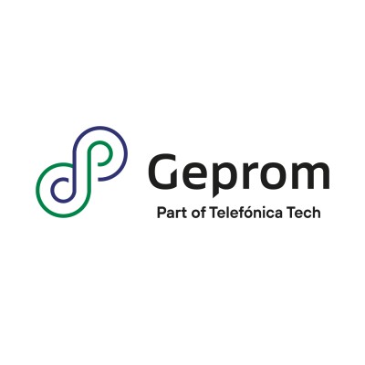 Geprom Connecting Industries | Part of Telefónica Tech's Logo