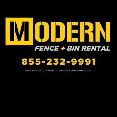 Modern Fence & Bin Rental's Logo