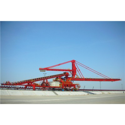 stacker reclaimer belt conveyor ship unloader's Logo