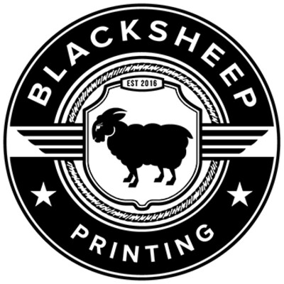 Blacksheep Printing Co.'s Logo