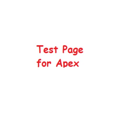 Test page for apex's Logo