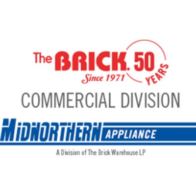 The Brick Commercial Division | MidNorthern Appliance's Logo