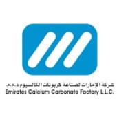 Emirates Calcium Carbonate Factory's Logo