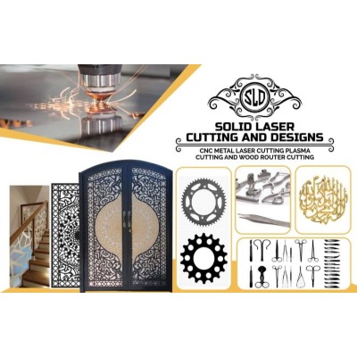 Solid Laser Cutting and Designs (CNC laser Cutting and Plasma Cutting - Metal)'s Logo