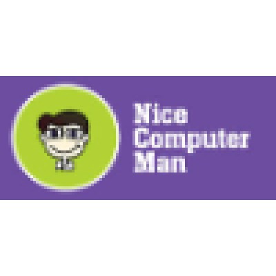 Nice Computer Man Logo