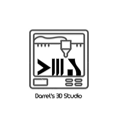 Darrel’s 3D Studio's Logo
