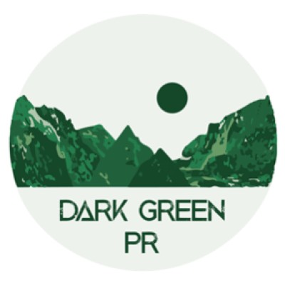 Dark Green PR's Logo