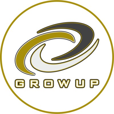 Grow Up Merchandising's Logo