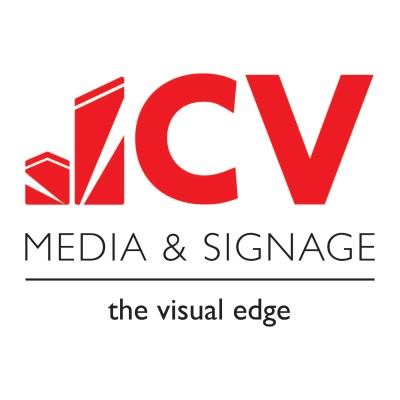 CV Media & Signage's Logo