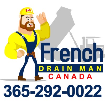 French Drain Man Canada's Logo