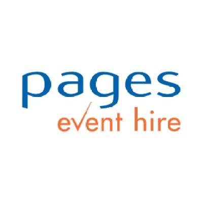 Pages Event Hire's Logo