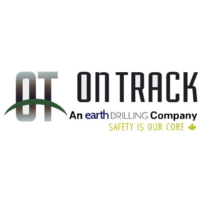 On Track An Earth Drilling Company's Logo