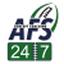 24/7 American Football School's Logo