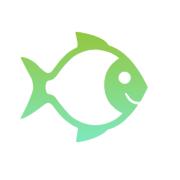 Happy Green Fish's Logo