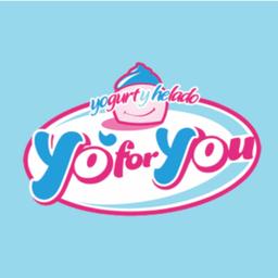 Heladería y Yogurtería Artesanal YOFORYOU's Logo