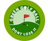 Green Golf Ball's Logo