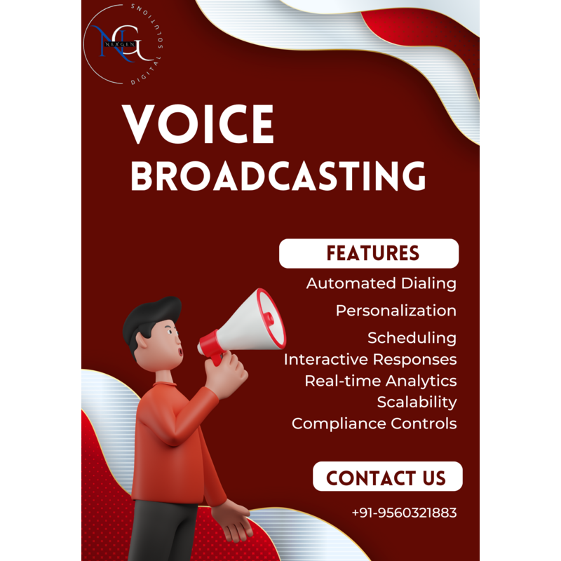 Product: Voice Broadcasting Services