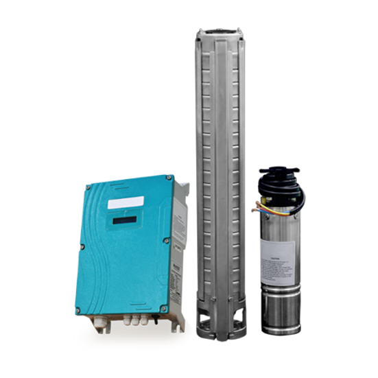 Product: Solar DC Submersible Pump Set with Controller