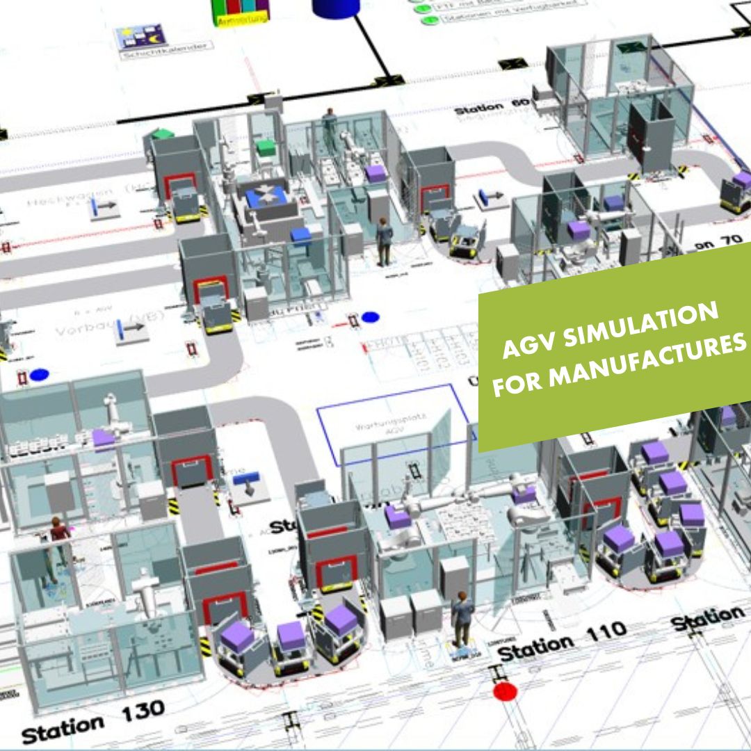 Product:  AGV System Simulation for Manufacturers 