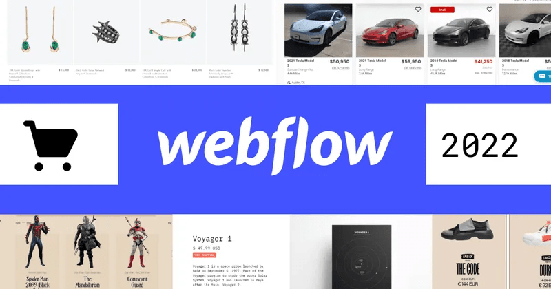 Product: Webflow Native Ecommerce