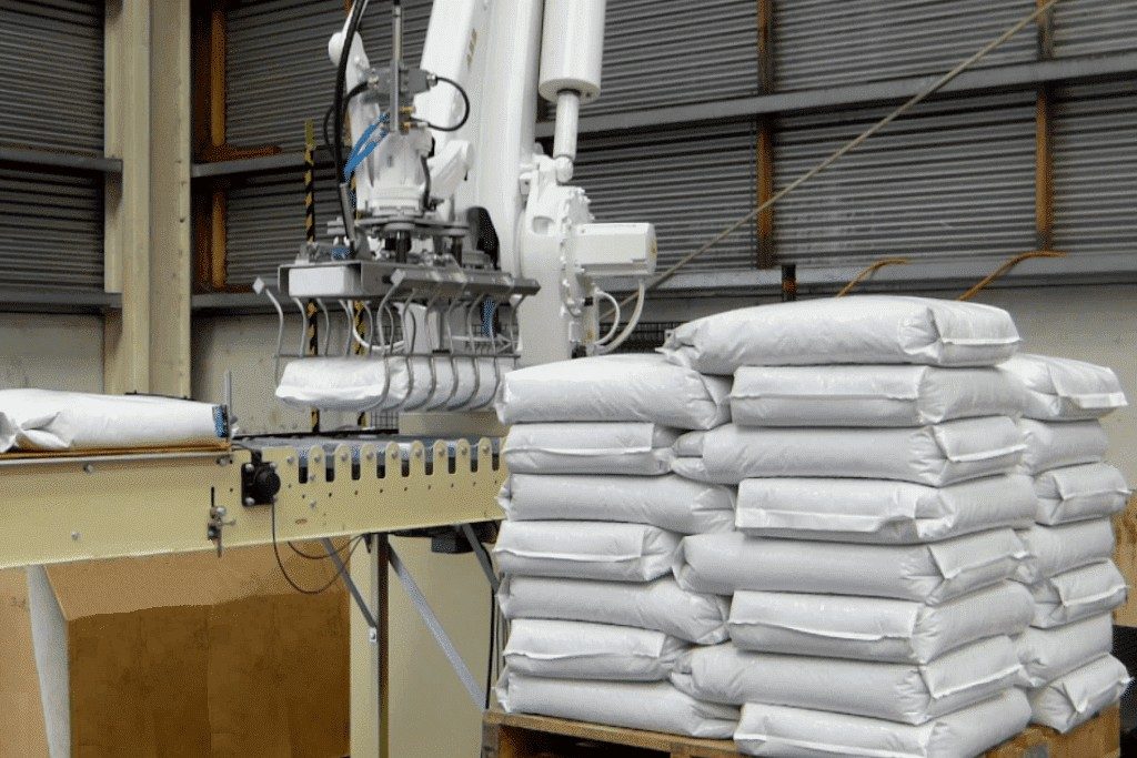 Product: Robotic Bag Palletizer