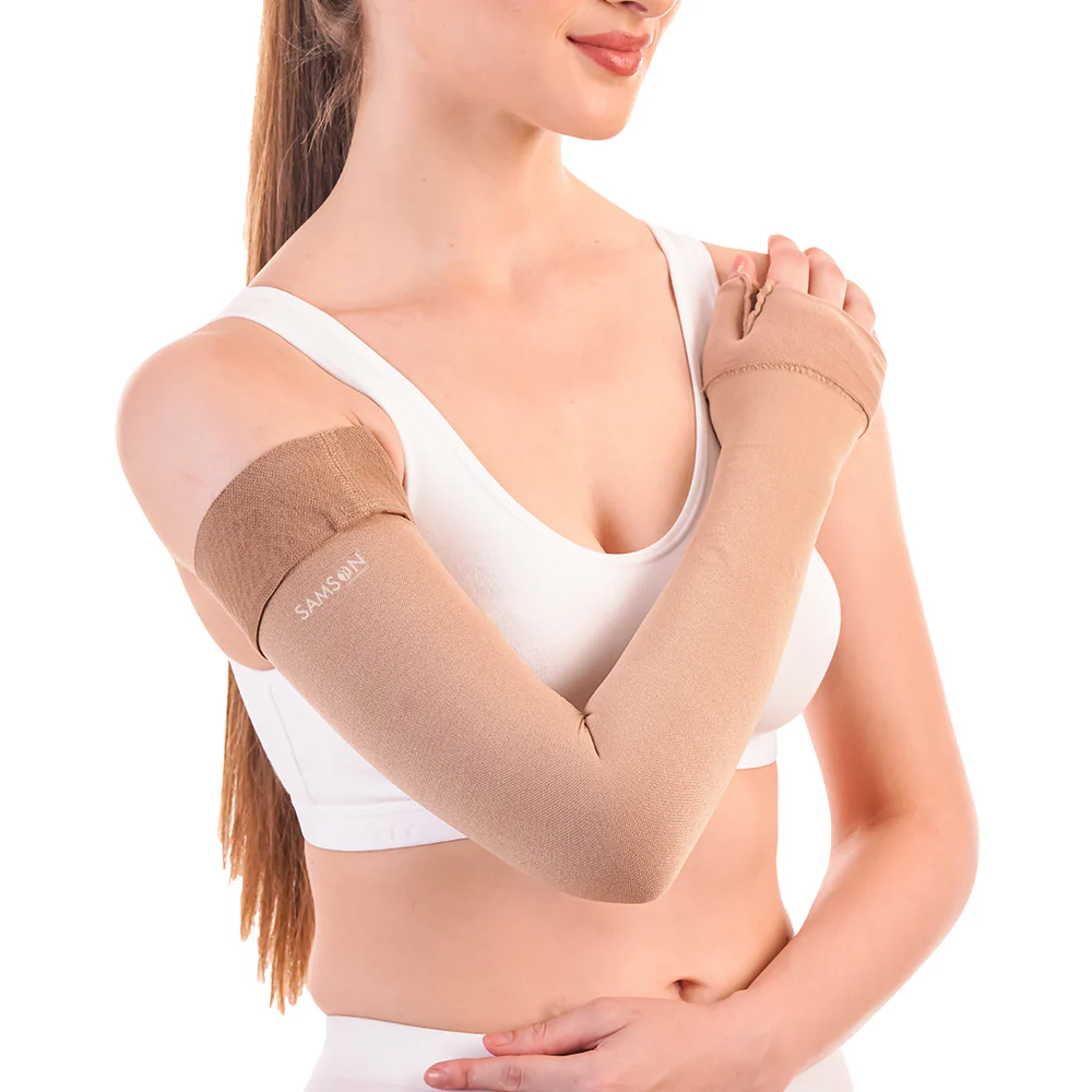 Product: lymphoedema arm sleeves