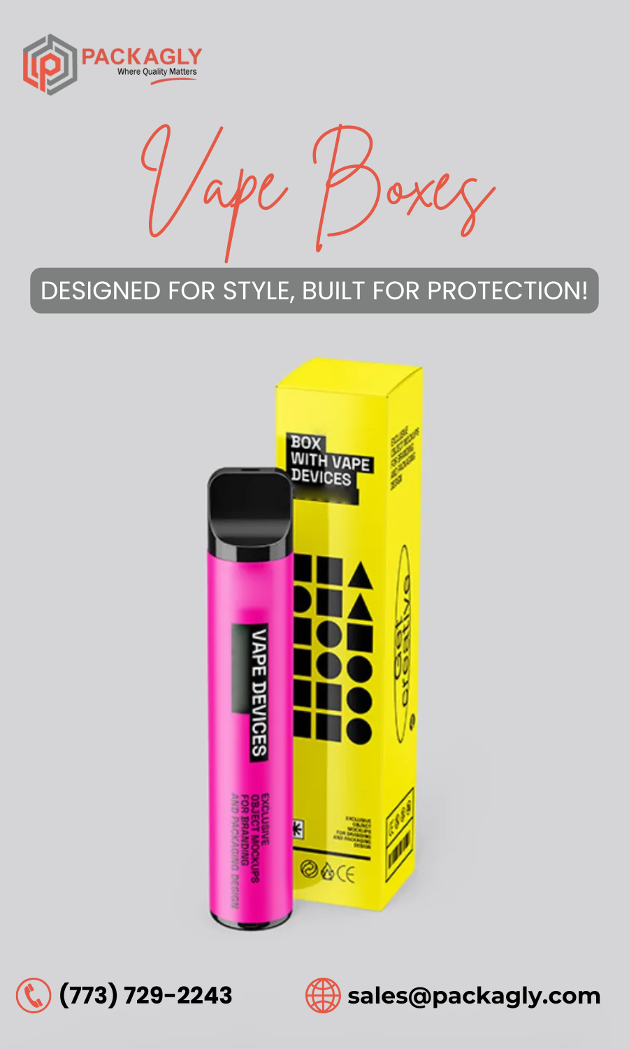 Product: Disposable Vape  Boxes