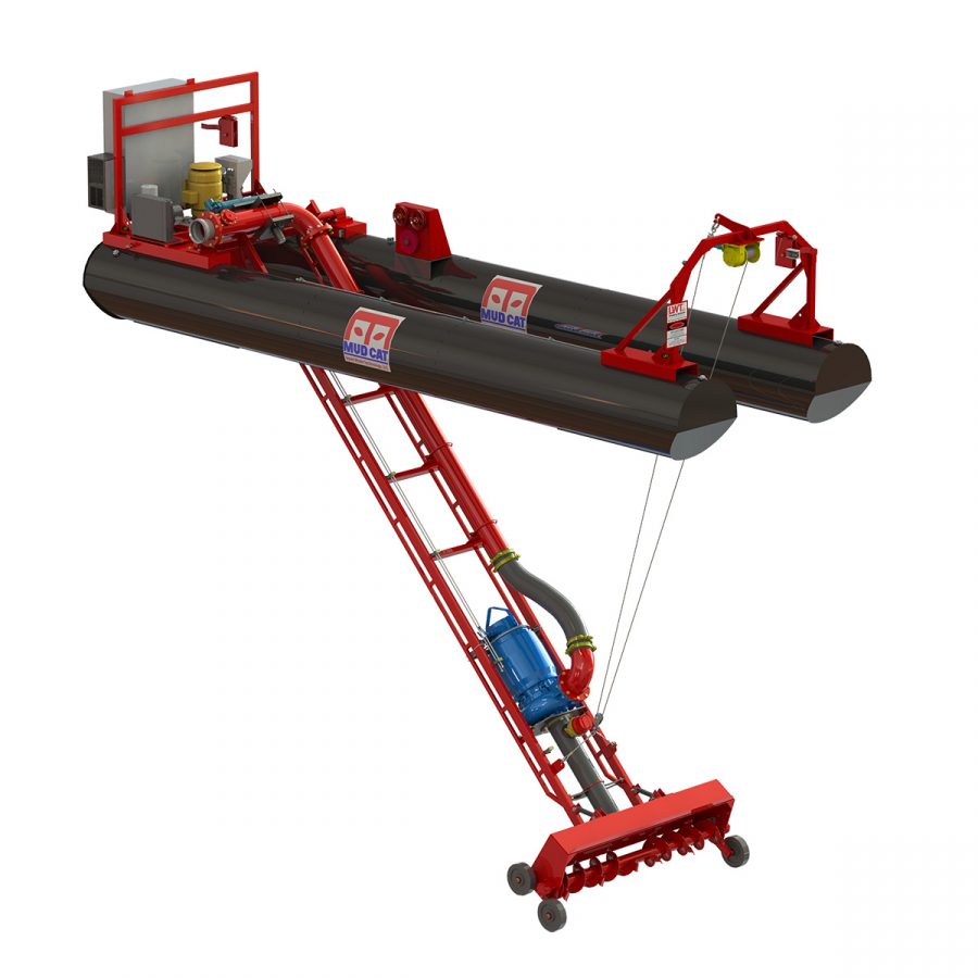 Product: Remote Controlled Electric Auger Dredge - Mud Cat Model 100E