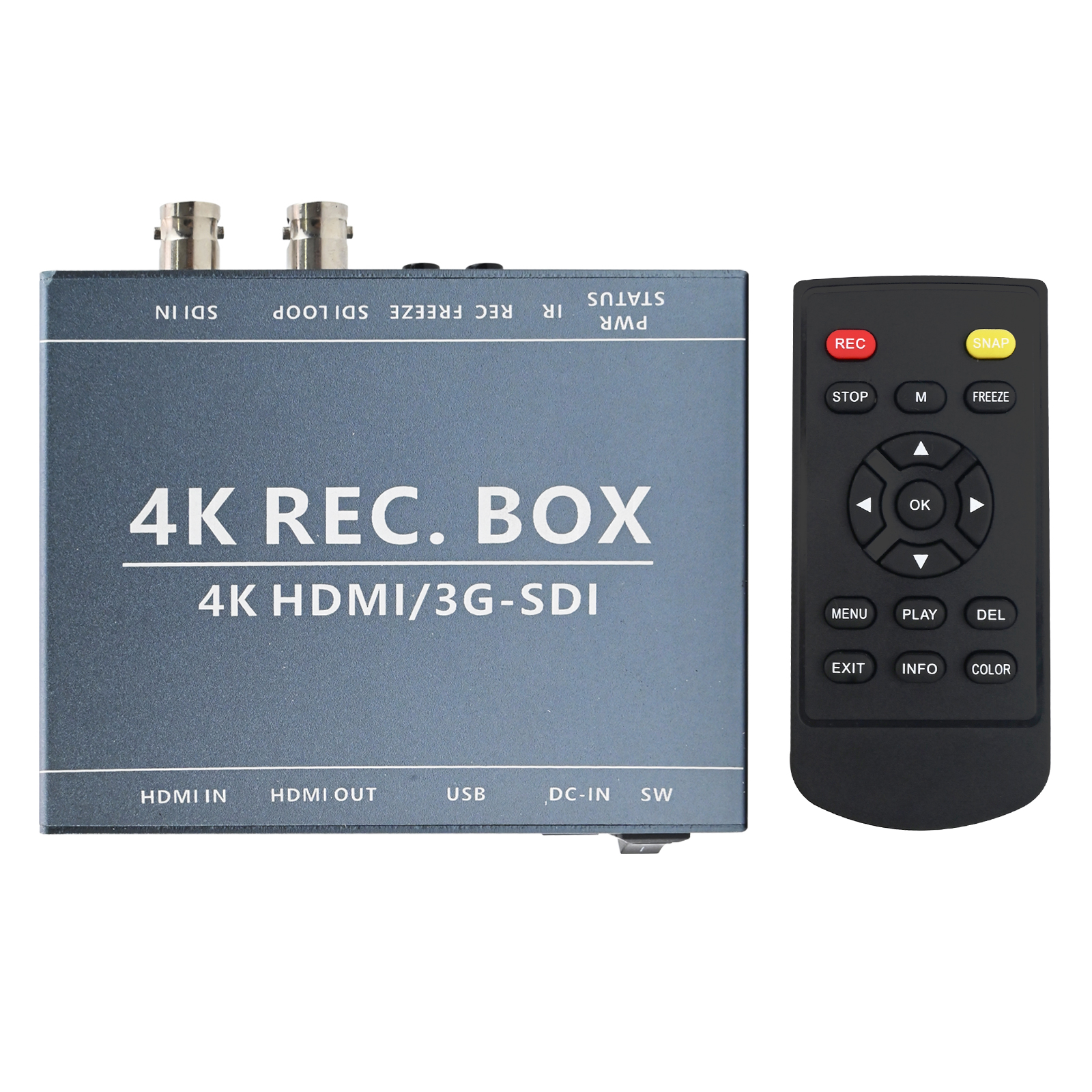 Product:  3G-SDI 4K HDMl DVR Recorder