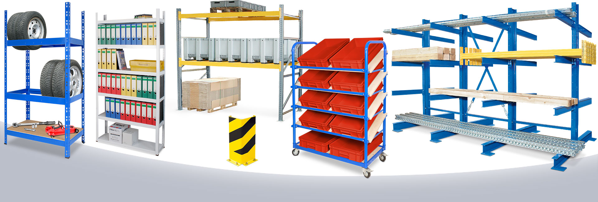 Product:  Shelving systems & storage solutions