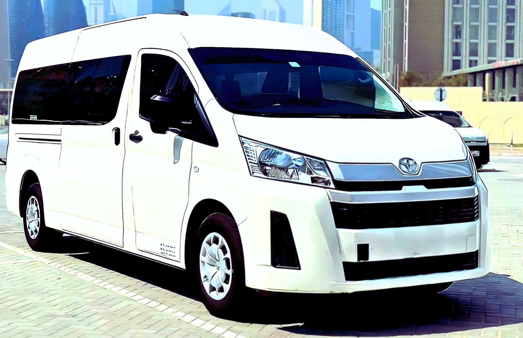 Product: Van rental Dubai