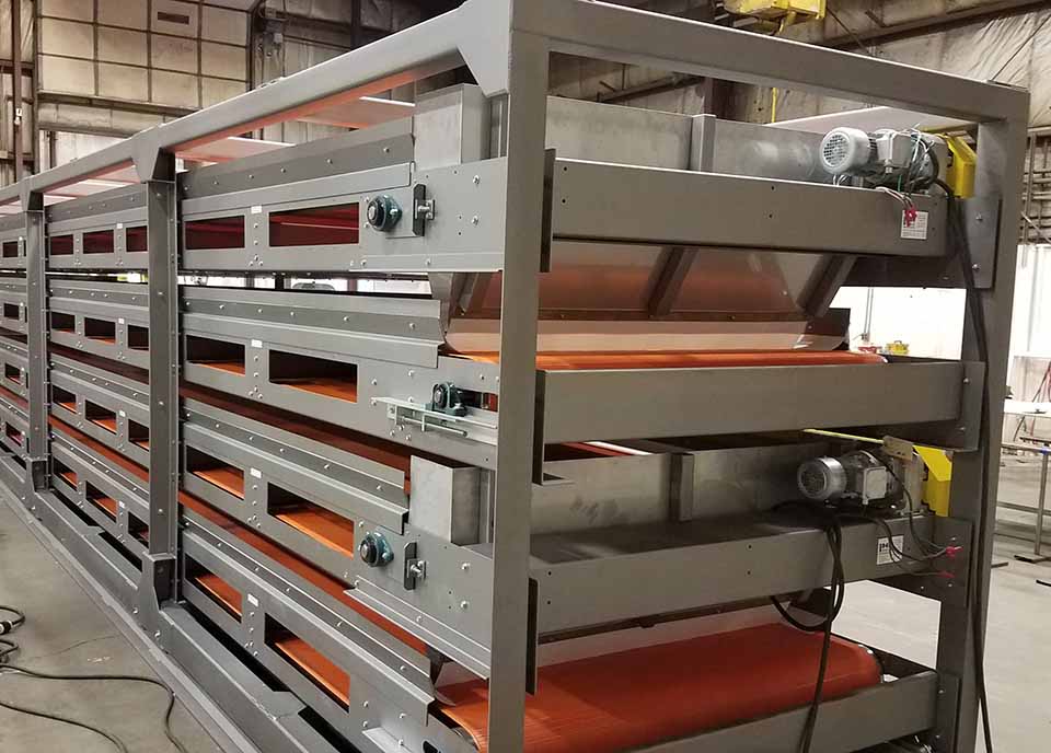 Product: Fabric, Plastic, & Rubber Belt Conveyor
