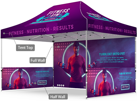 Product: 15x10 Advertising Tent