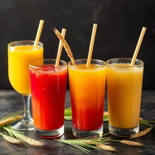 Product: Wheat Grass Drinking Straws