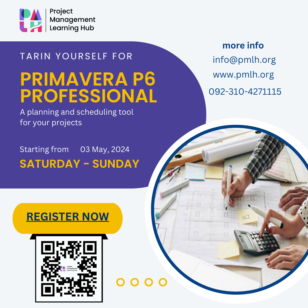 Product: Project Planning with Primavera P6