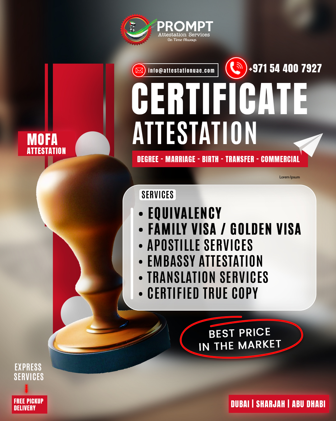 Product: Certificate Attestation