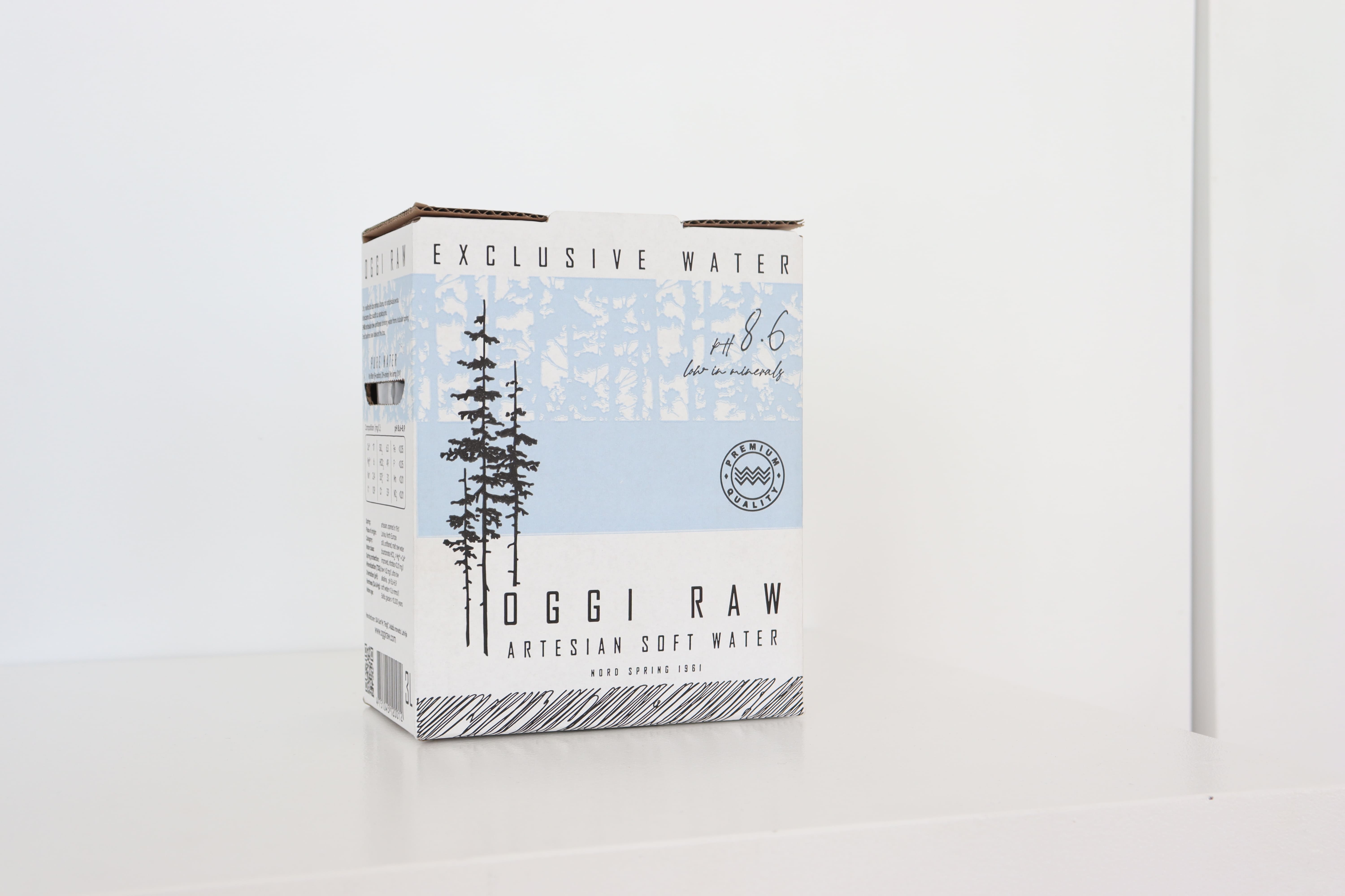 Product: OGGI RAW artesian water 3L